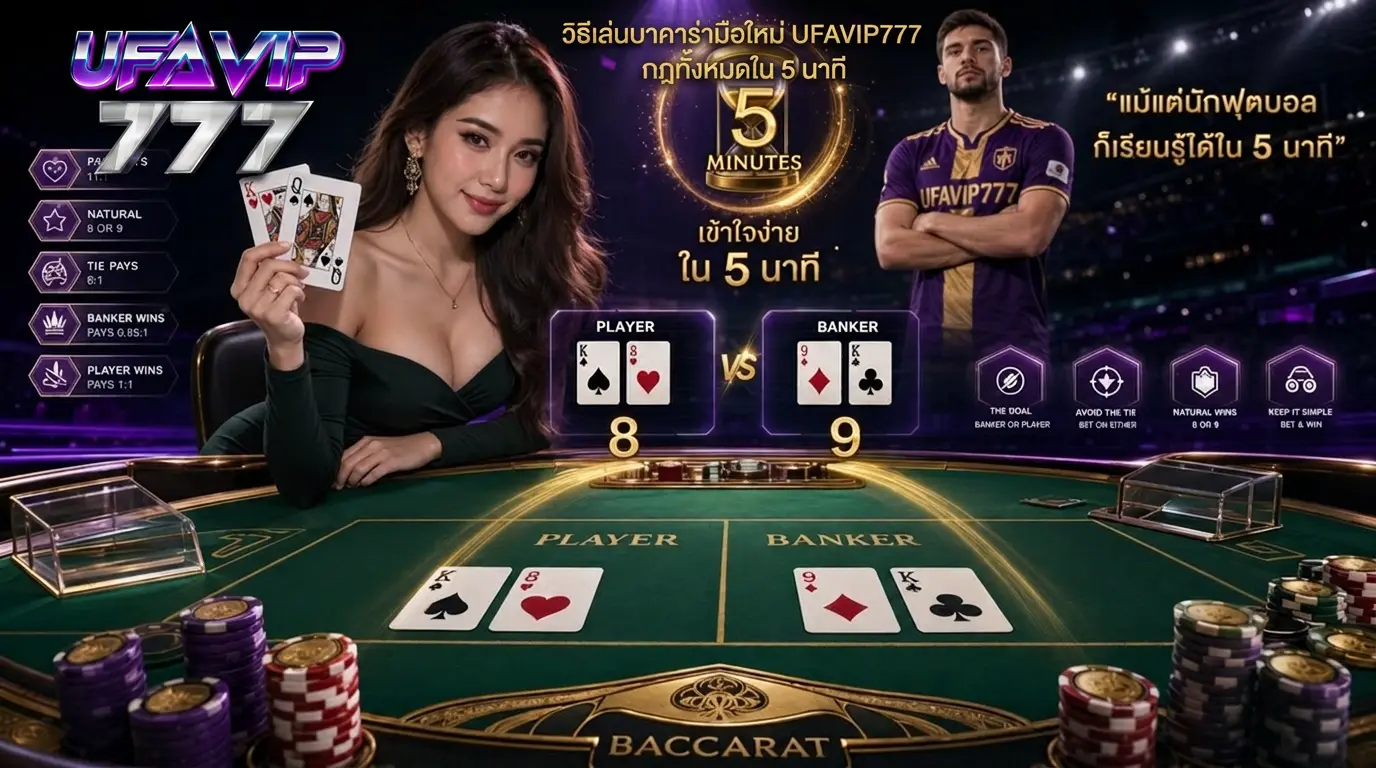 วิธีเล่นบาคาร่าให้ได้กำไร สำหรับมือใหม่ 2026
