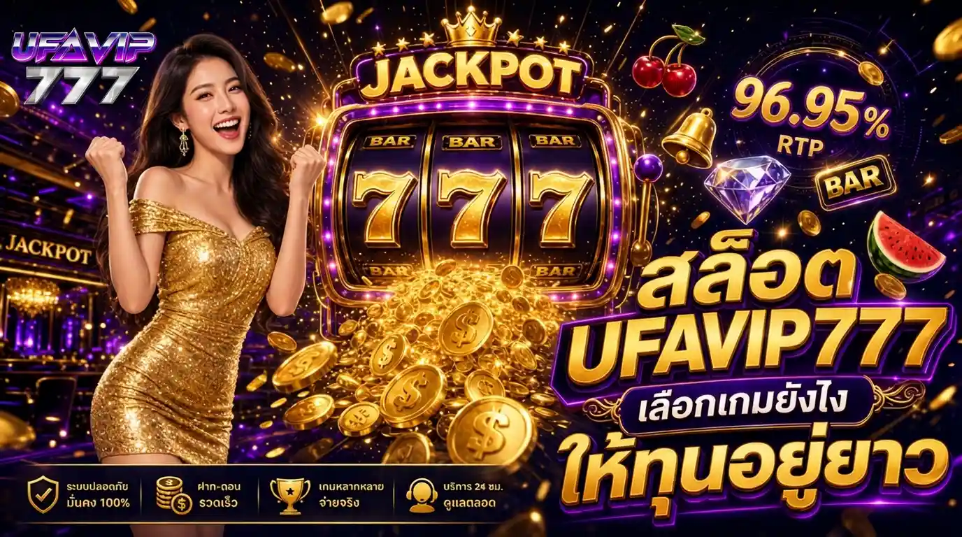 สล็อต UFAVIP777 เลือกเกม Hit Frequency vs RTP ให้ทุนอยู่ยาว